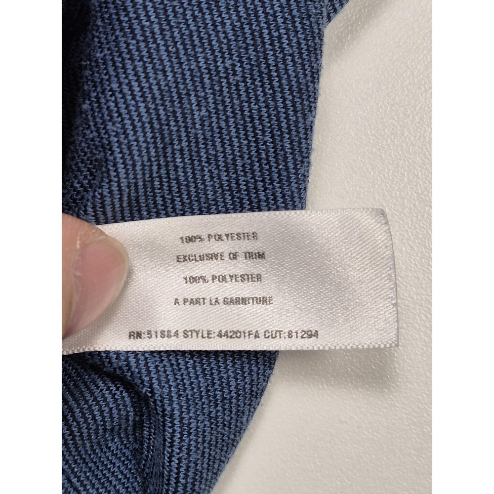 Patagonia Capilene Shirt Mens Large Blue Long Sleeve Thermal Base Layer USA - Picture 6 of 12